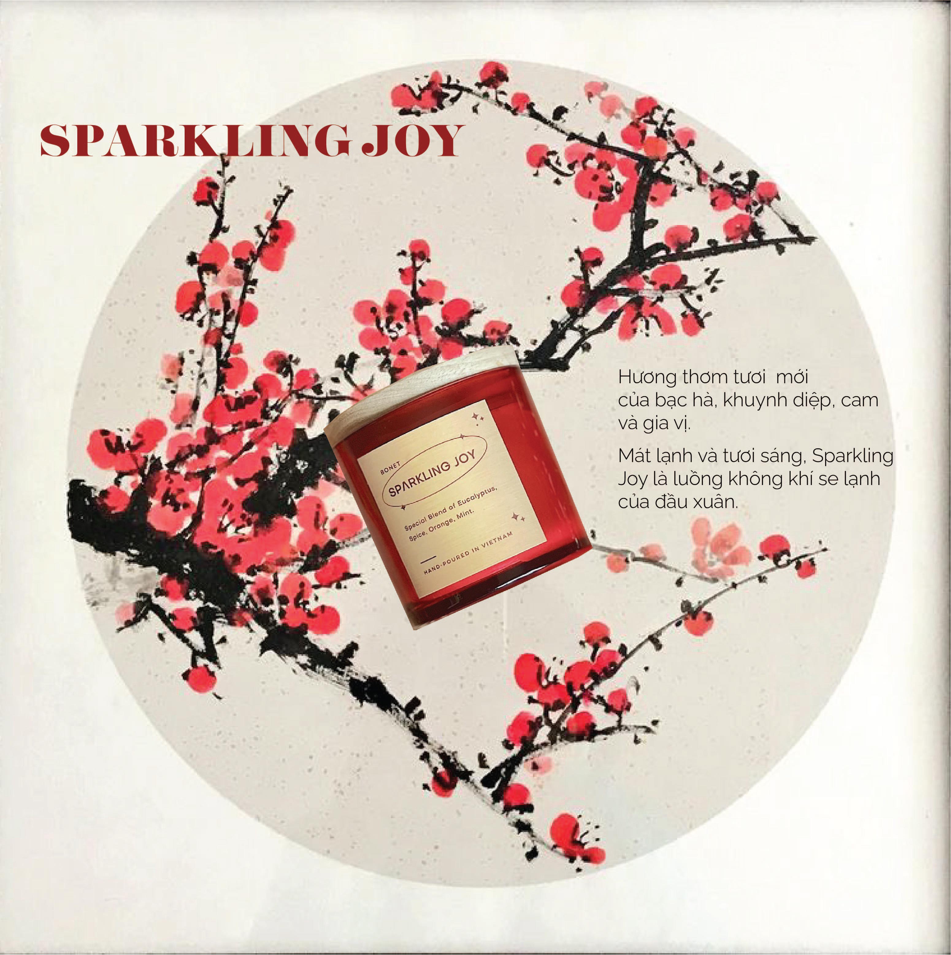 NẾN THƠM BONET HƯƠNG SPARKLING JOY HOLIDAY VERSION