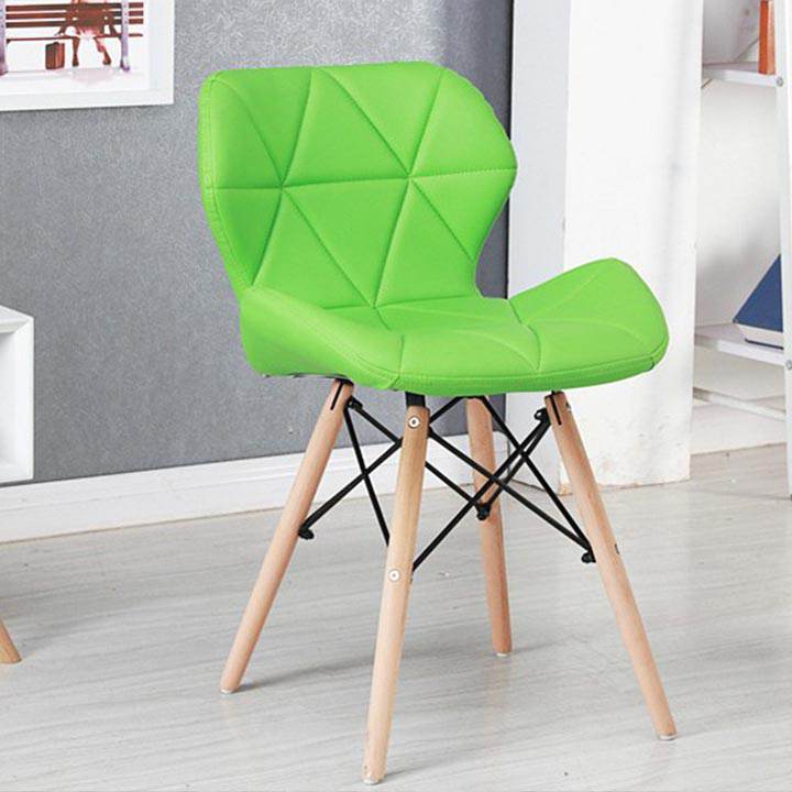 Bộ 4 ghế bọc da chân gỗi sồi cao cấp