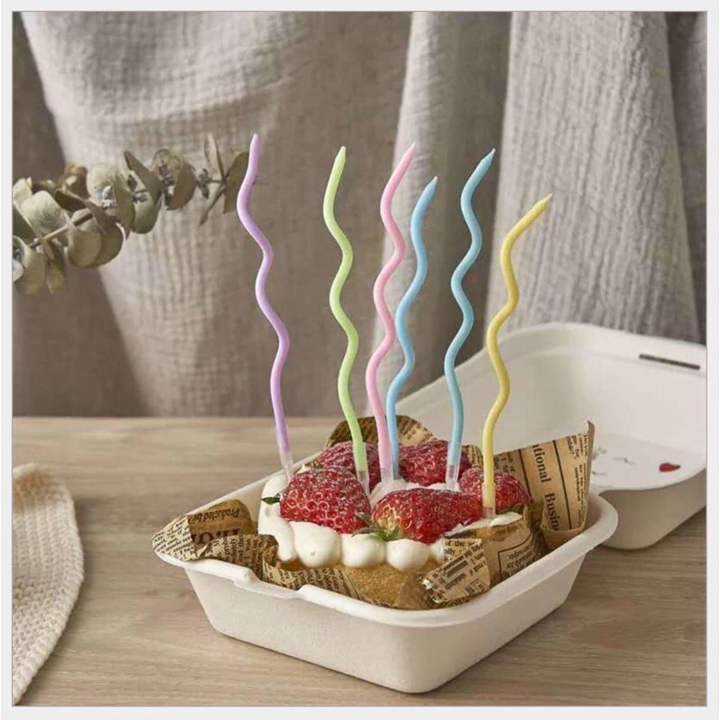 Nến Xoắn cắm bánh kem