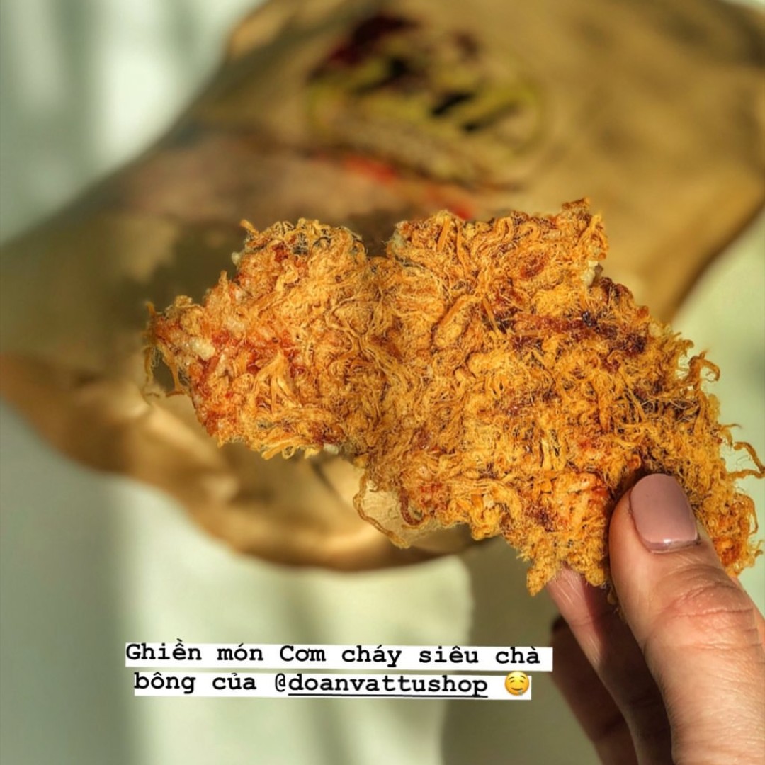 [HCM]250gr - Cơm Cháy Siêu Chà Bông - Loại Cay