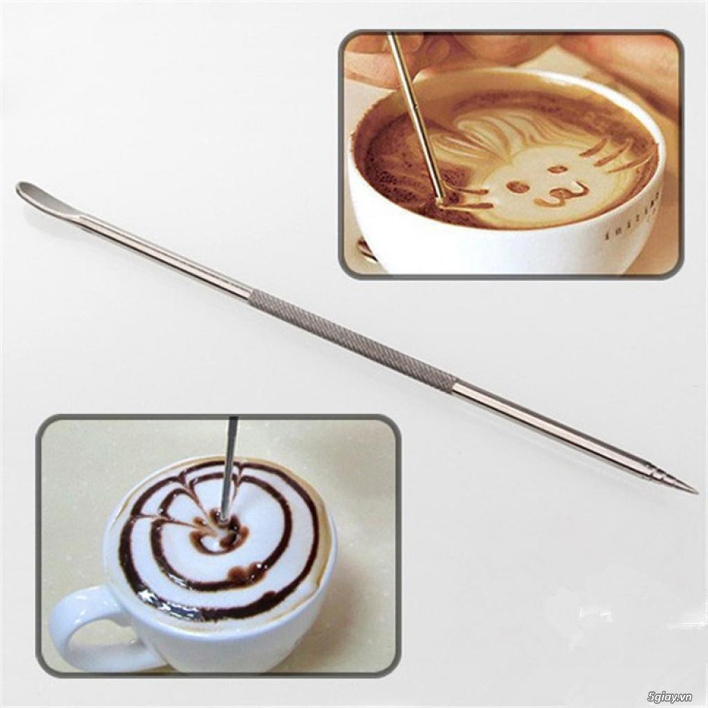 Bút vẽ latte nghệ thuật cho cà phê capuchino