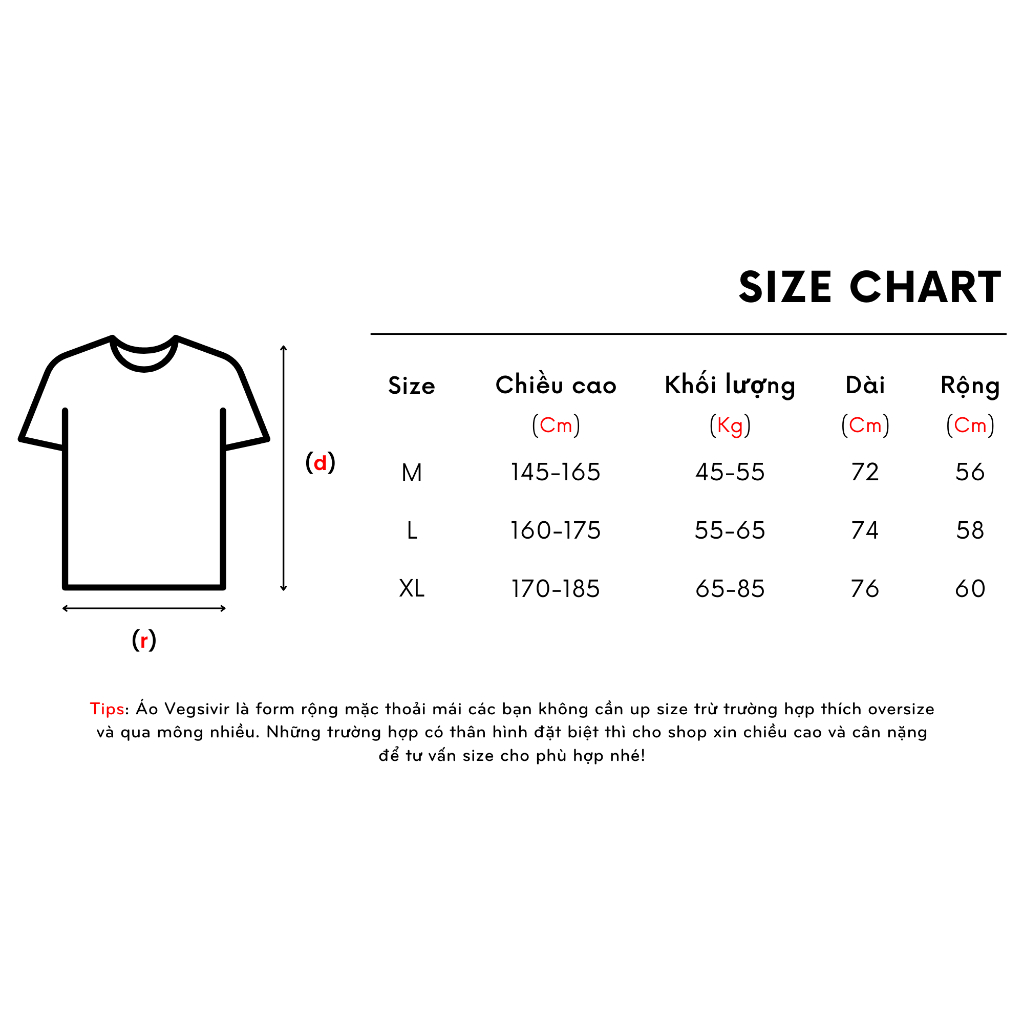 Áo Thun Unisex Vegsivir - BASIC