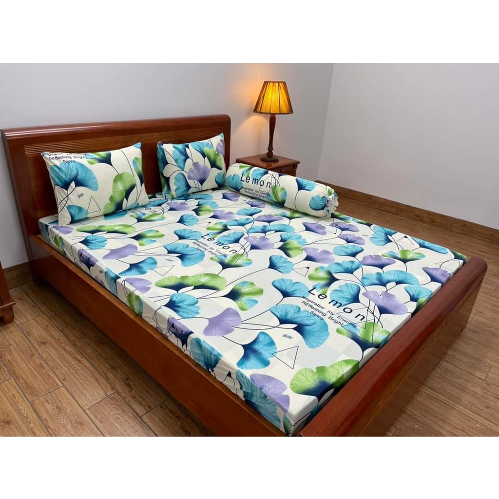 Drap bộ thun lạnh hình thú ,hình họa tiết , giá rẻ