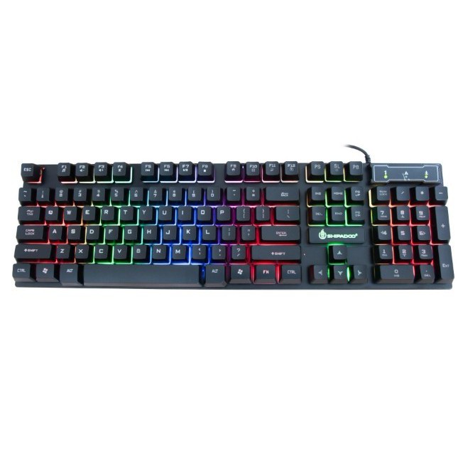 Bàn phím Gaming Shipadoo K280 LED RGB