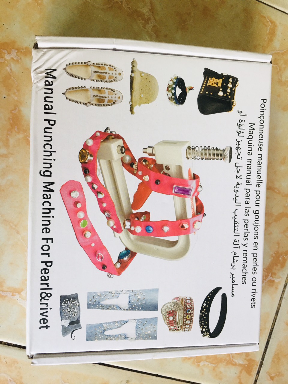kiềm bấm ngọc trắng