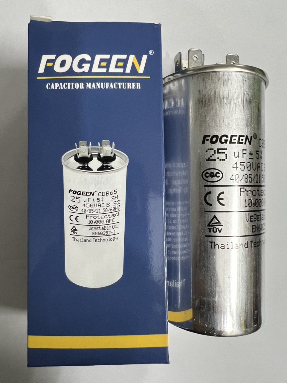 [HCM]Tụ điều hoà CAPA công suất 25 uf 30 uf 35uf 45uf 50 uf  60uf, Tụ máy lạnh
