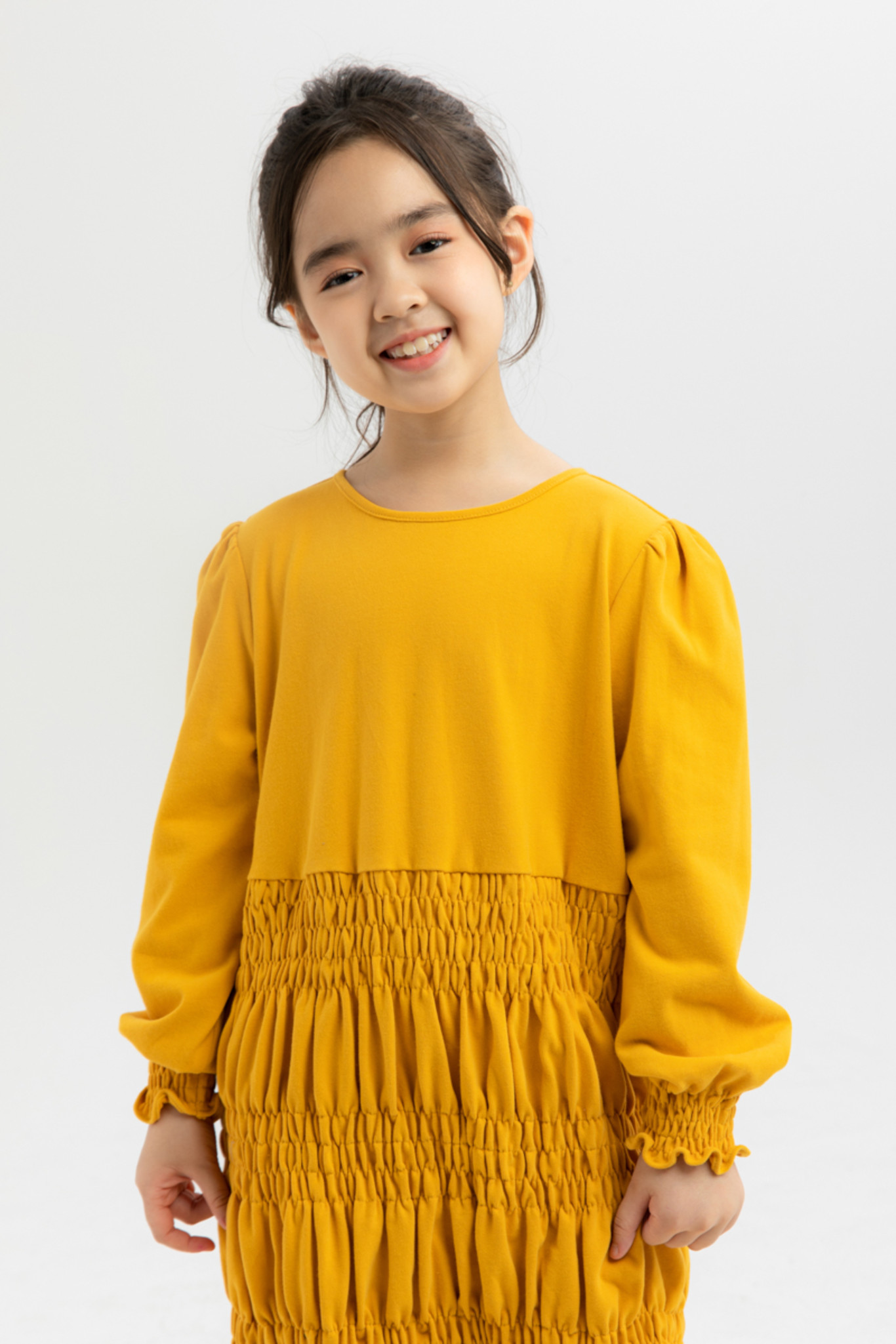 Đầm thun tay dài dáng xòe IVY moda MS 42G1128