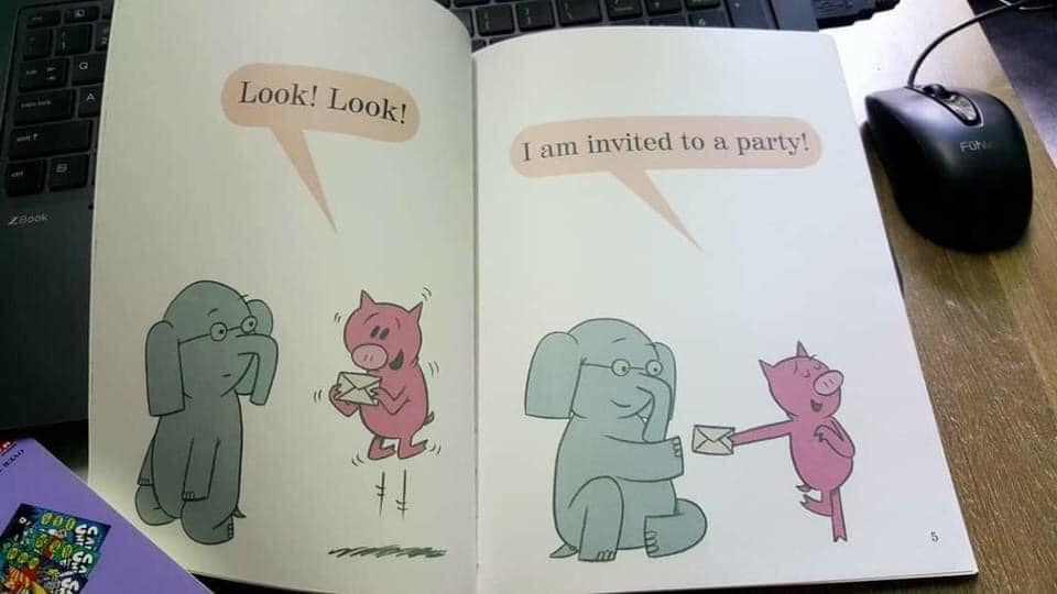ELEPHANT AND PIGGIE - Mo Willems - Combo 25Q, có link audio