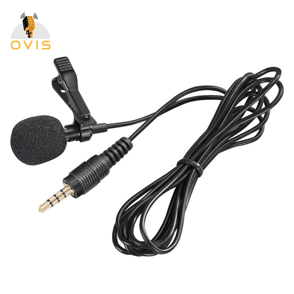 Micro cài áo có dây cho điện thoại, máy tính, máy quay, máy ảnh | Kool Sound Lavalier