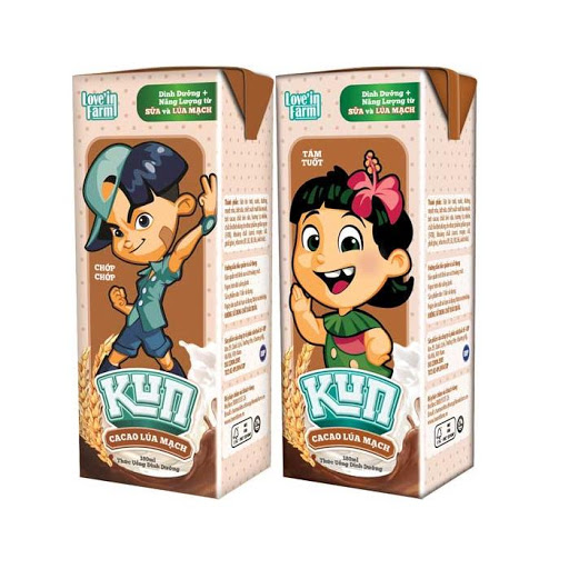 Sữa Chua Uống Kun Vị Socola 110ml (Lốc 4 Hộp)