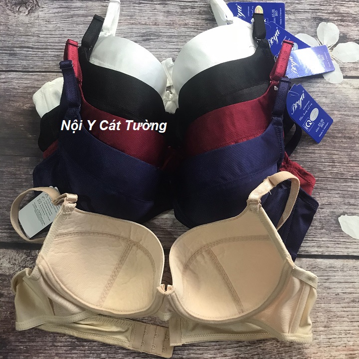 Áo ngực trơn,có gọng, không mút boya