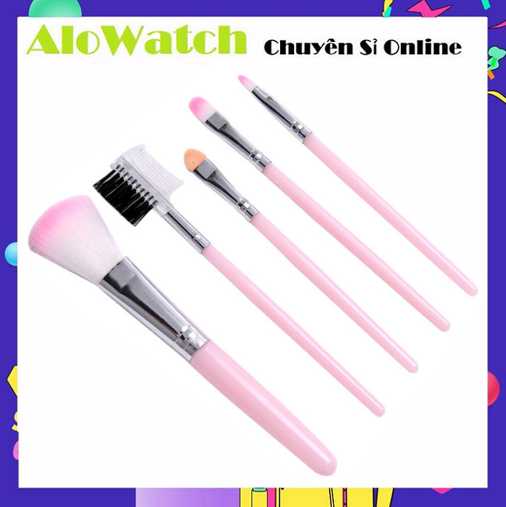 Bộ 5 Cọ Trang Điểm Thần Thánh Makeup Đơn Giản