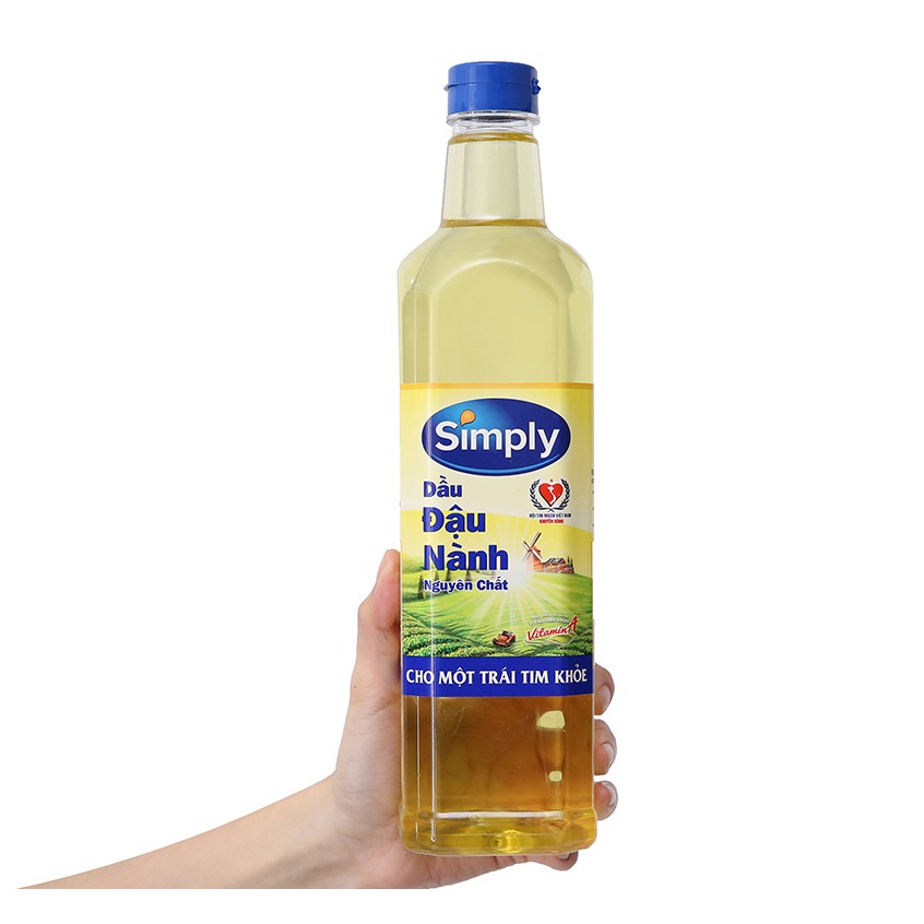 Dầu đậu nành Simply chai 1lít