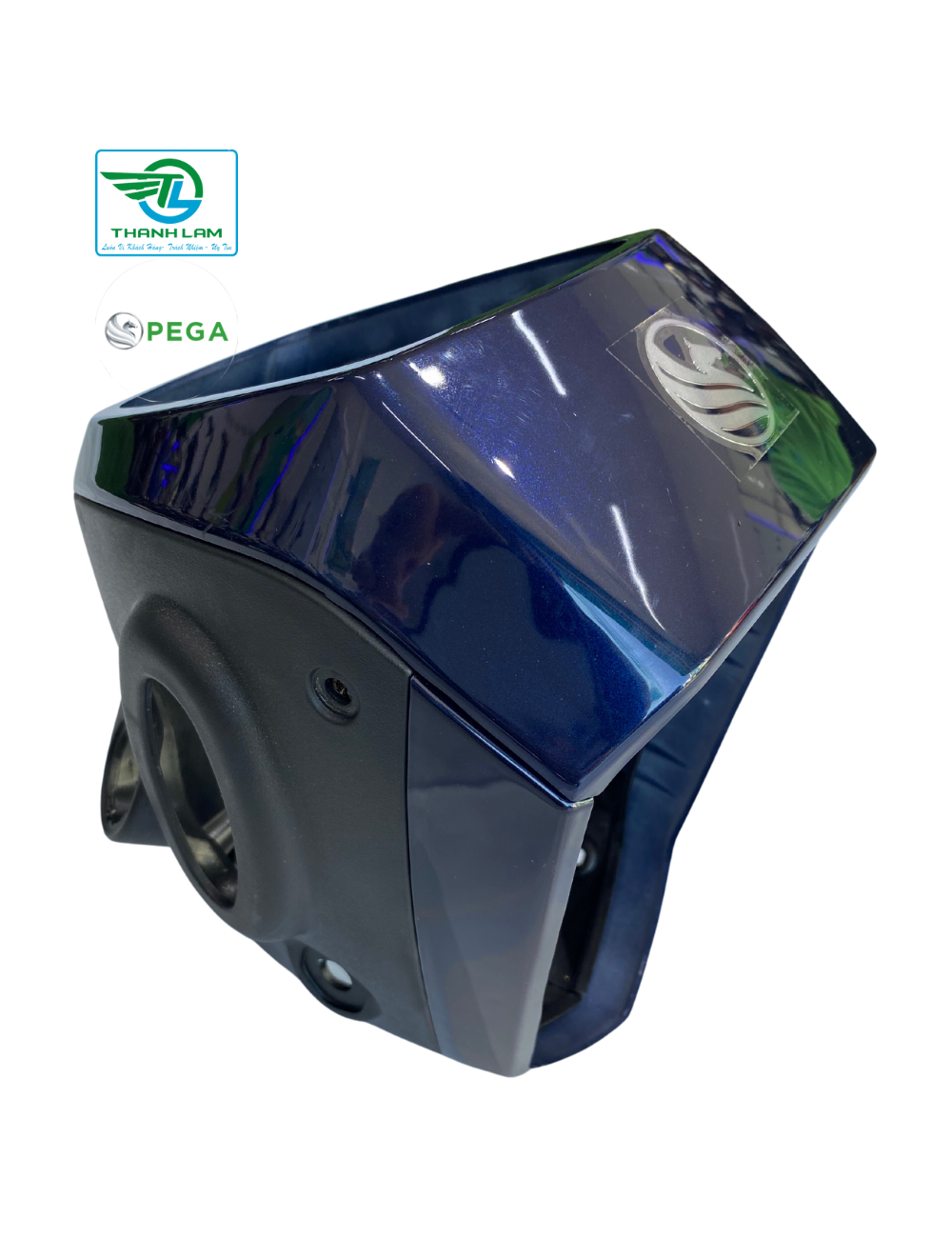 Original No logo plastic box cap a Pega electric bicycle Head Light