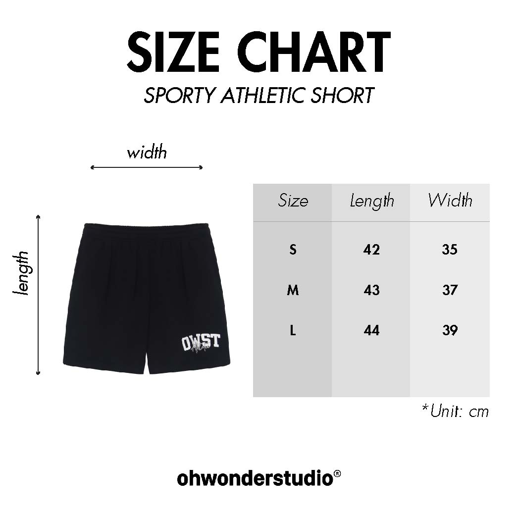 Quần Oh Wonder Studio Athletic Sporty Short