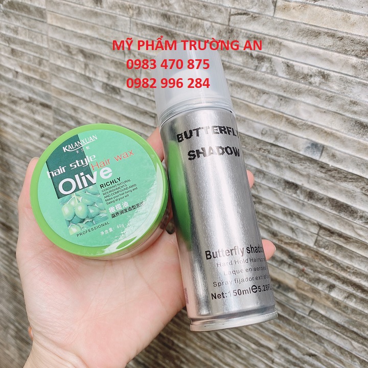 Combo Gôm Shadow 150ML và Sáp Olive