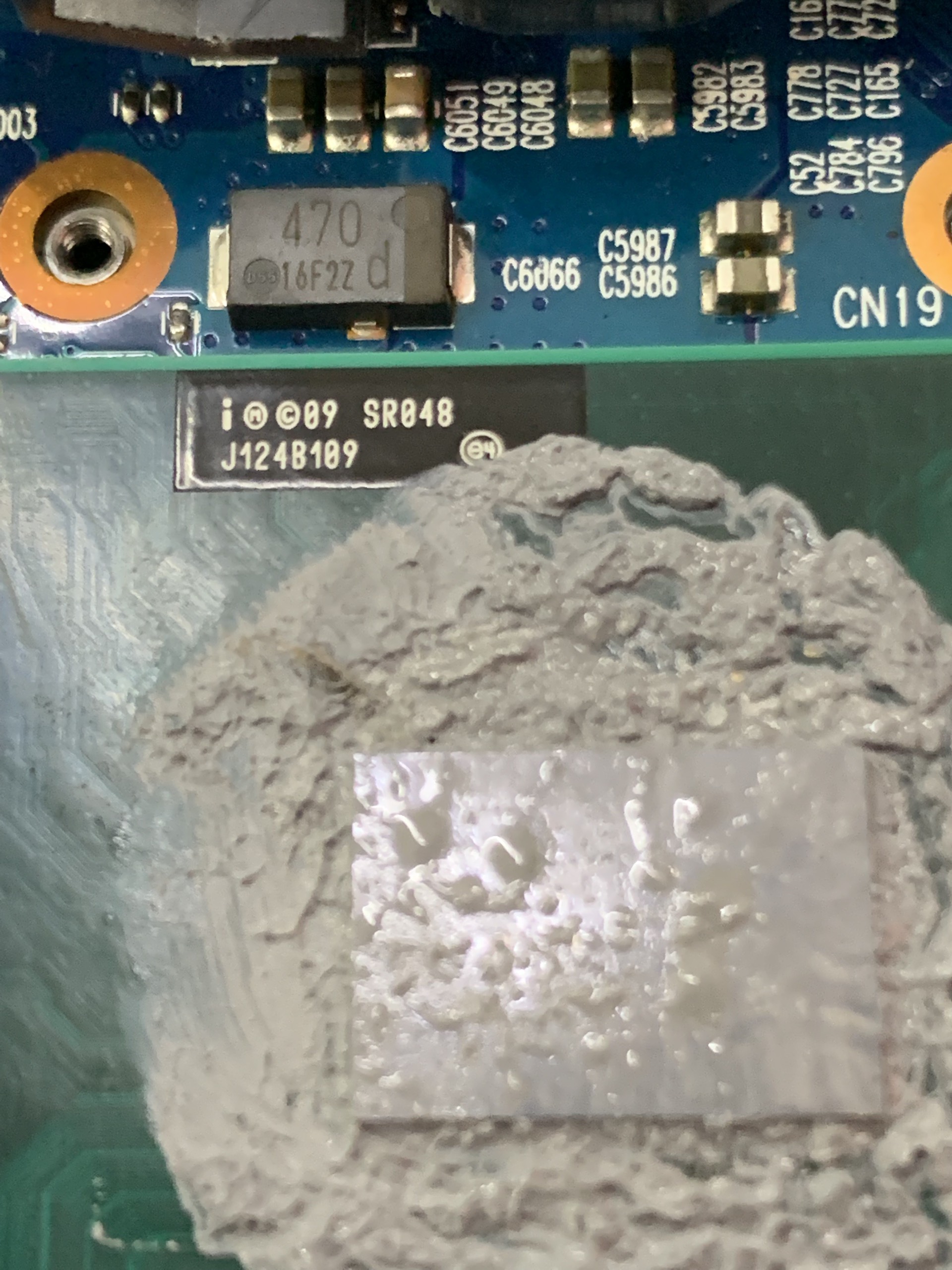 Chip laptop i5-2430M CPU Intel model SR04W