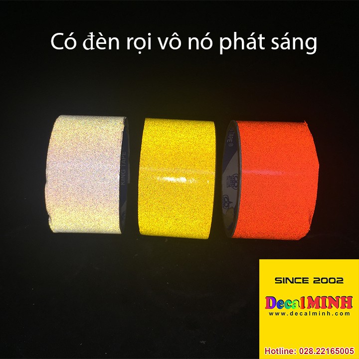 Decal phản quang 3M thương hiệu Mỹ