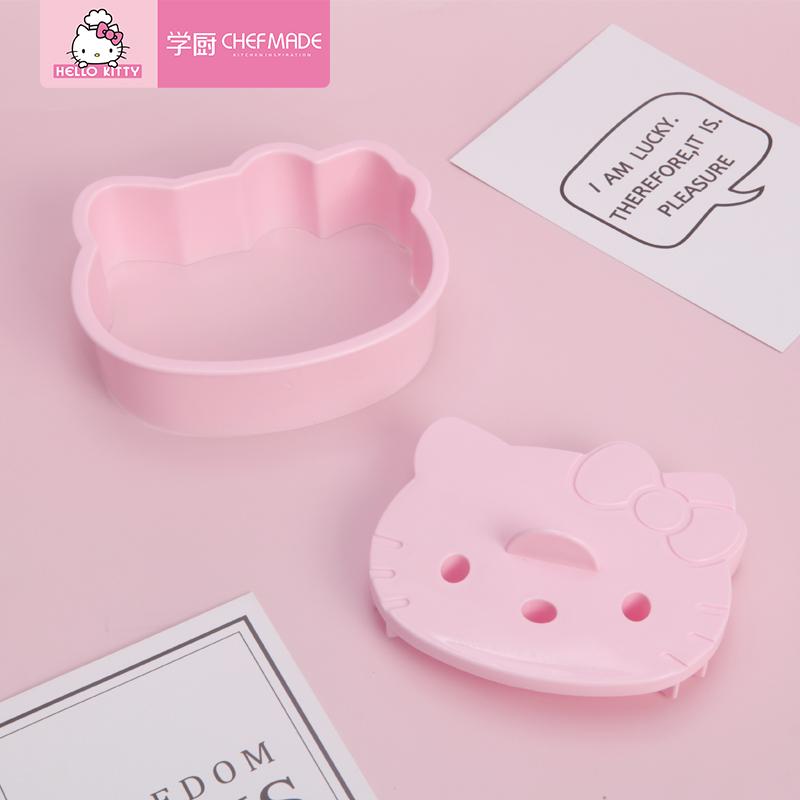 Hello Kitty (Hello Kitty) Được Ủy Quyền Chính Hãng Nhựa Tự Làm Bánh Gạo Die Chefmade Chef Made