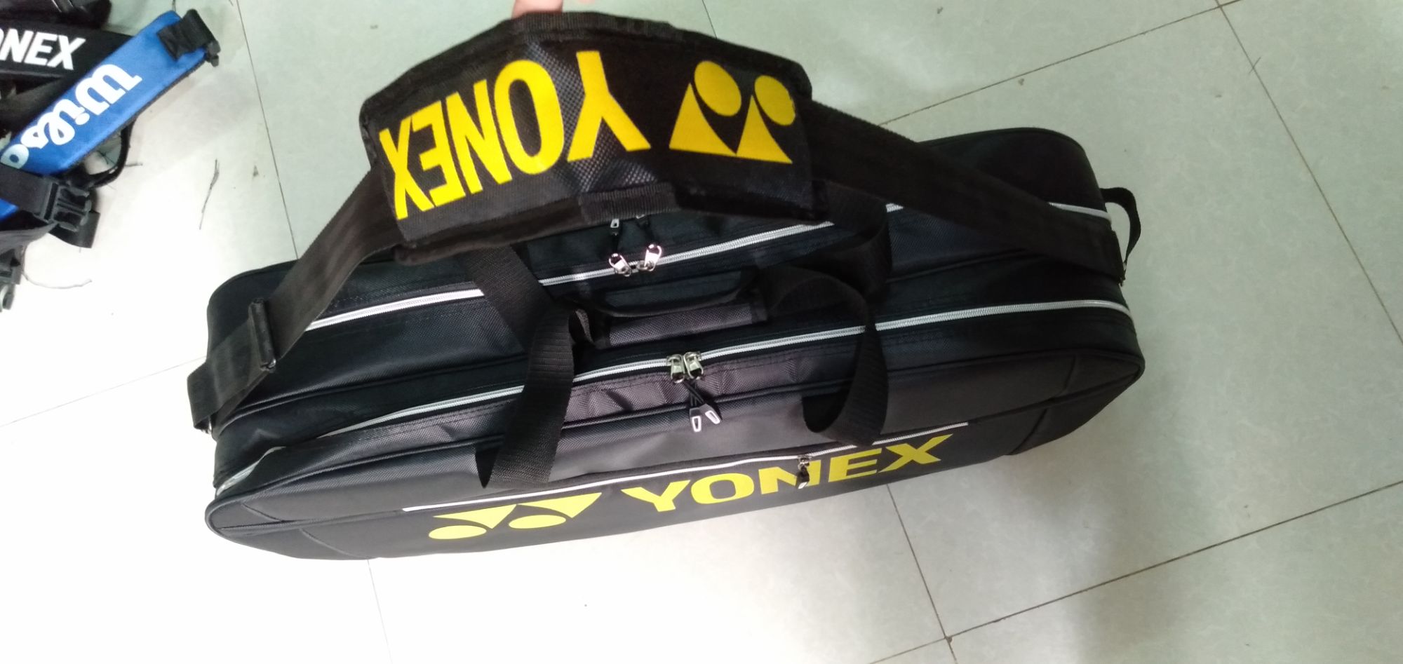 Bao vợt cầu lông tennis 3 ngăn chính có ngăn đựng giày riêng mẫu mới về