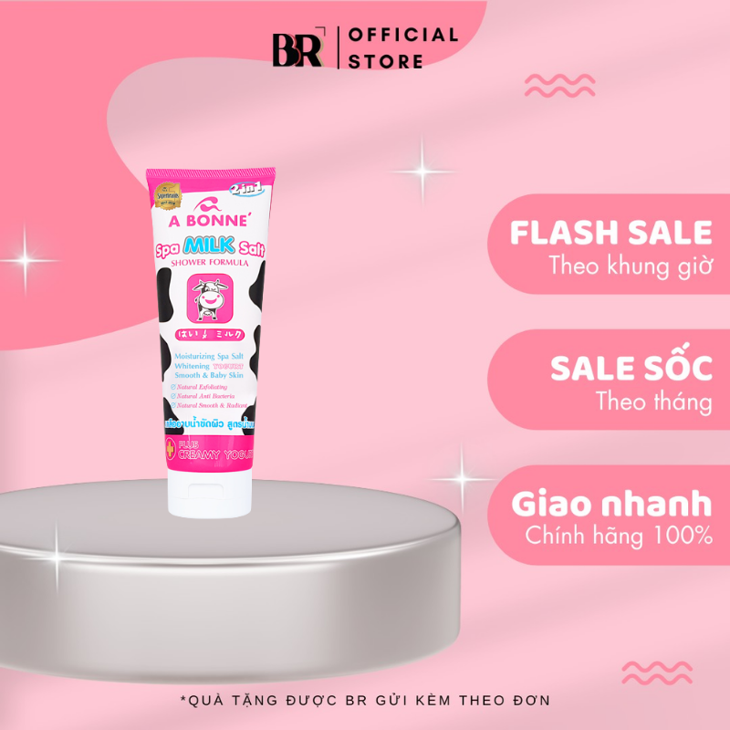 Muối Tắm Sữa A Bonne' 350g - Dạng Tuýp
