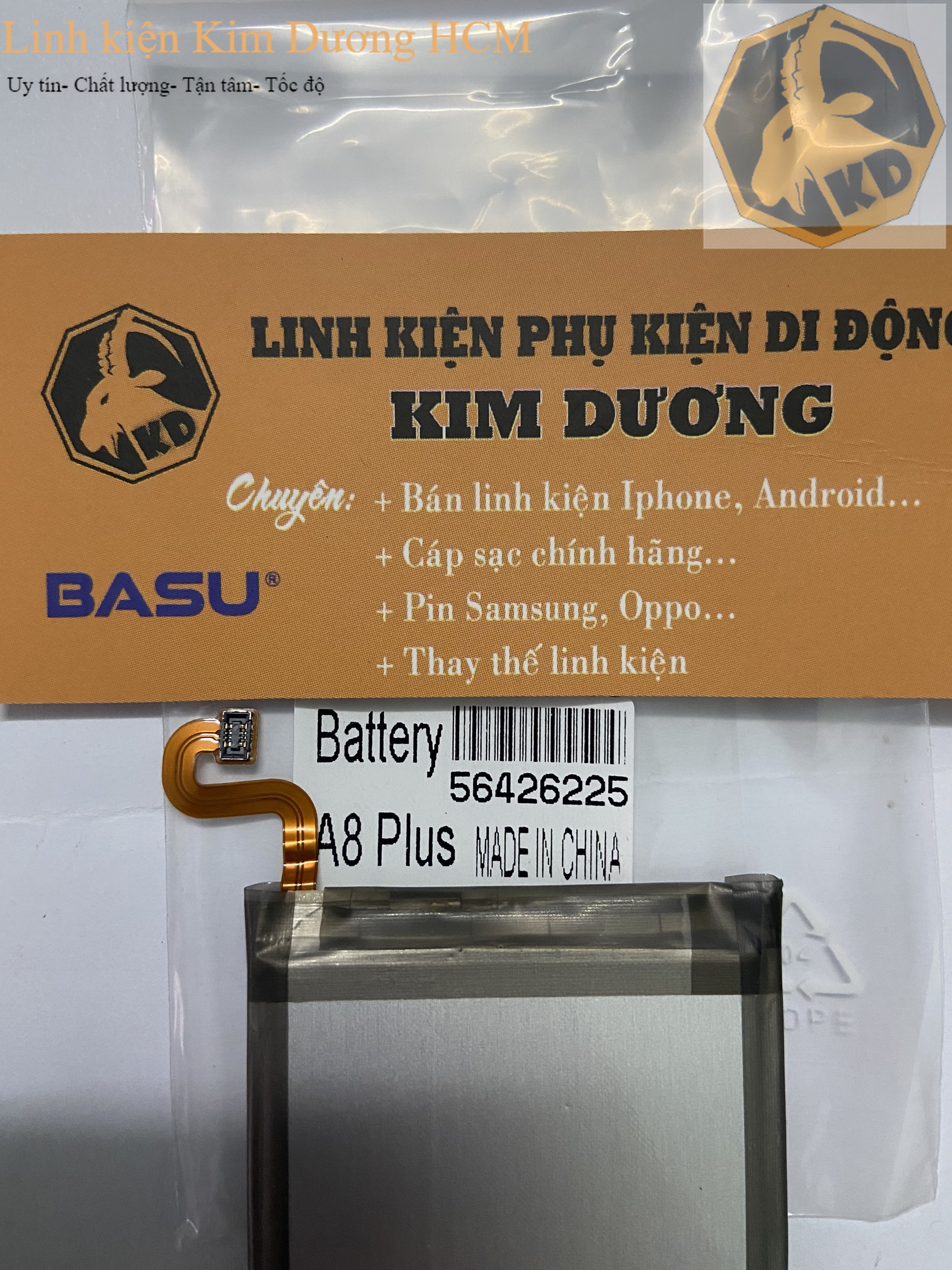 Pin Samsung Galaxy A8 Plus (2018) /A730 (Mã pin : BA730ABE -3500mAh)
