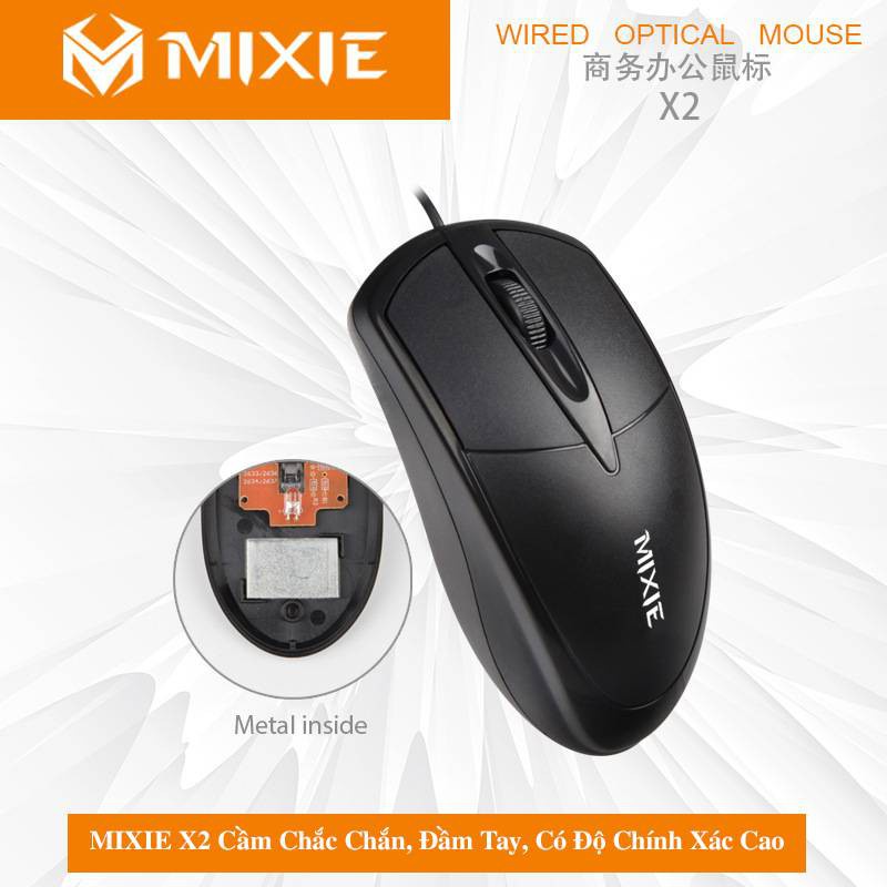 [HCM]Chuột có dây MIXIE X2 hàng đẹp
