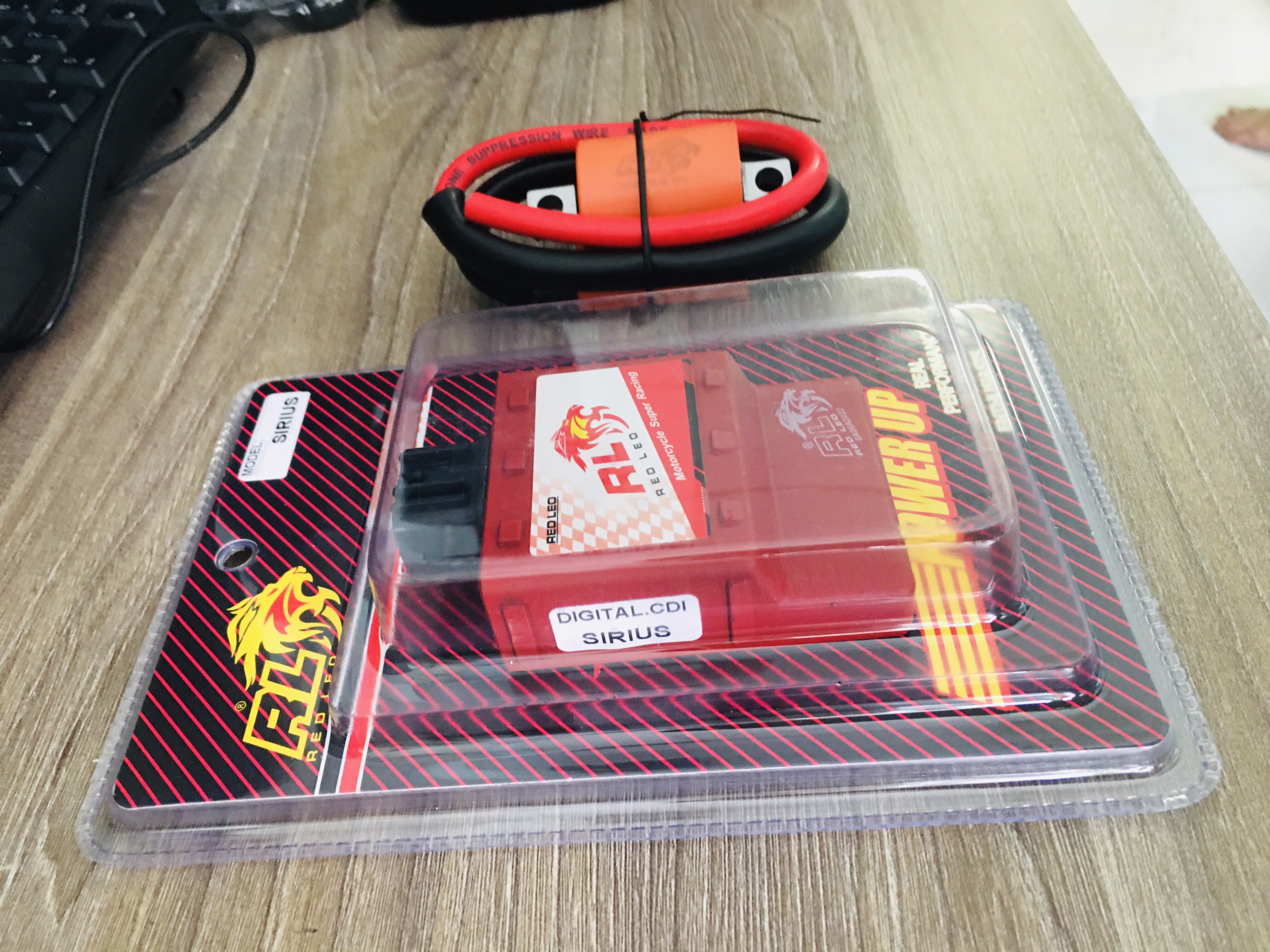 Mobin sườn Redleo gắn cho xe Sirius/Jupiter