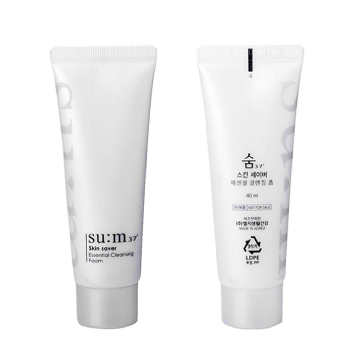 Su:m37 Skin Saver Essential Cleansing Foam 40ml