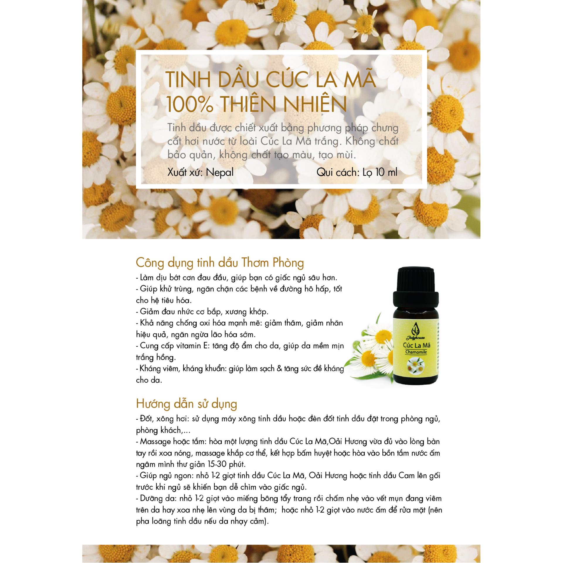Tinh dầu Cúc La Mã 30ml Julyhouse