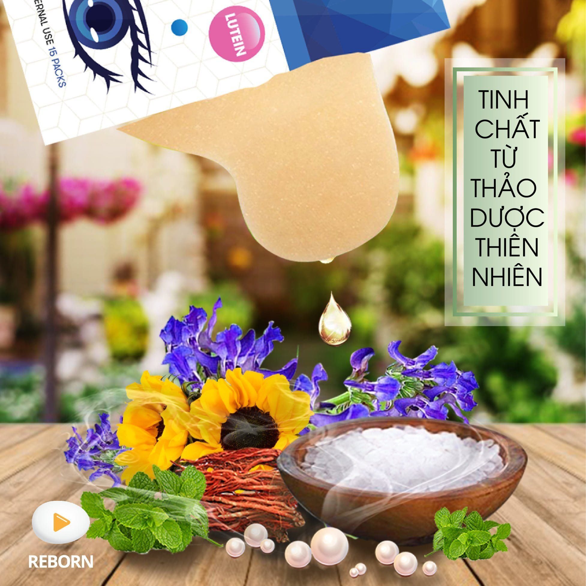 Mặt nạ mắt Reborn Hàn Quốc hộp 60 miếng