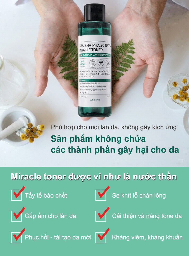 Toner  Some By Mi AHA BHA PHA 30 Days Miracle