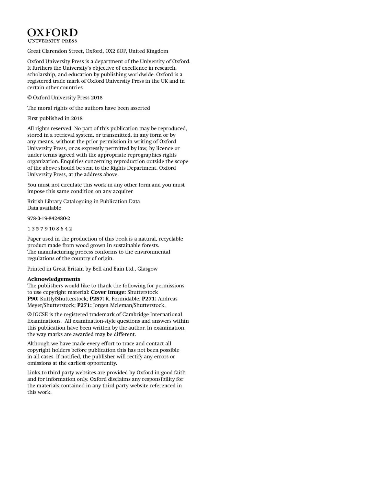 sách Pemberton Mathematics for Cambridge IGCSE Third Edition (Extended)