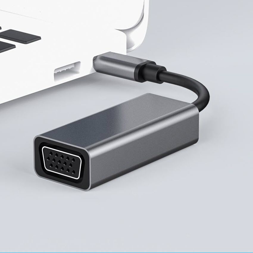 Cáp chuyển đổi USB chuẩn USB3.1 Type-c sang VGA
