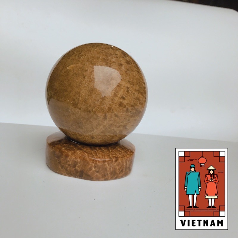CẦU BI ĐÁ PHONG THUỶ ĐƯỜNG KÍNH 9 CM