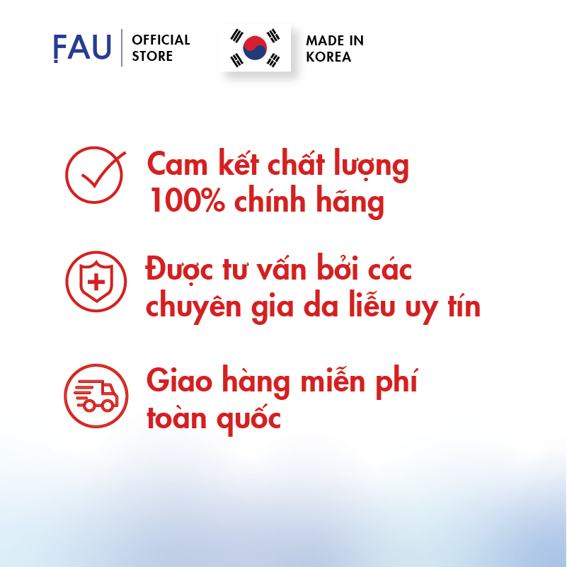 [FAU SOS TONER] – Toner làm dịu, giảm đỏ và phục hồi da (150ml)