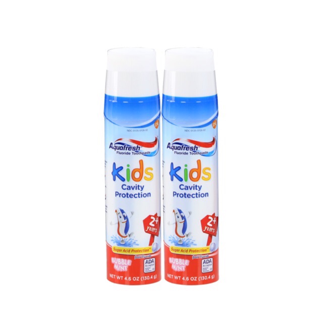 HCMKem Đánh Răng Trẻ Em Aquafresh Kids Cavity Protection 130.4g