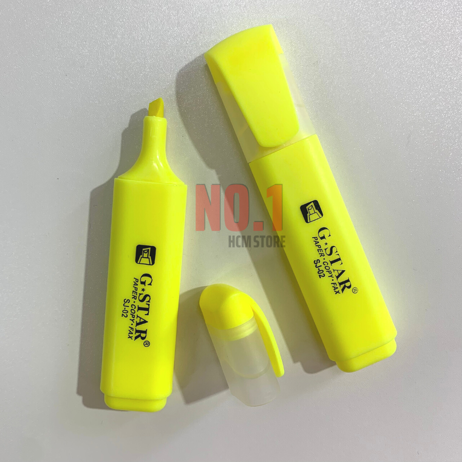 Bút Dạ Quang Gstar SJ02 ( Xanh, Cam, Hồng, Vàng )