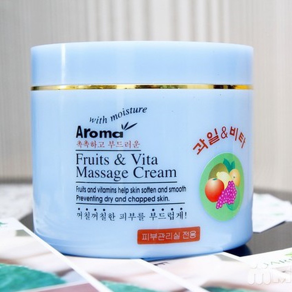 Kem Massage Trái Cây Aroma Chuyên Cho Spa