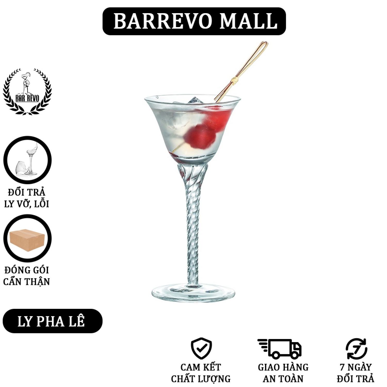 Cocktail Martini Grison - Ly Pha Lê - MixASale