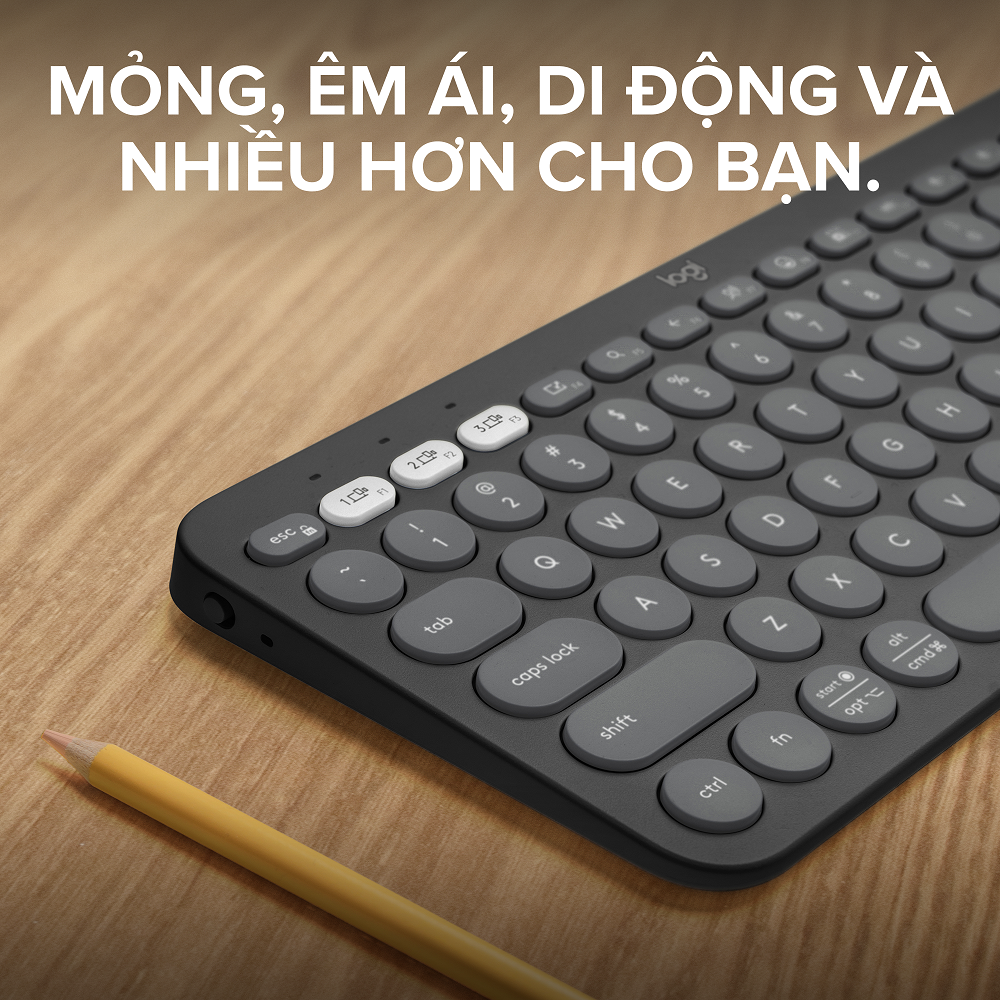 Bàn phím Logitech K380s - (Pebble 2 Keysboard - K380s)