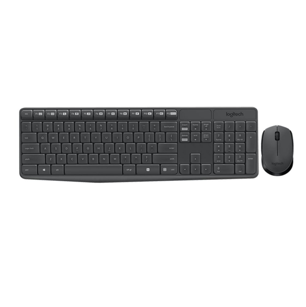 Logitech Wireless Keyboard mouse mk235 set-Original