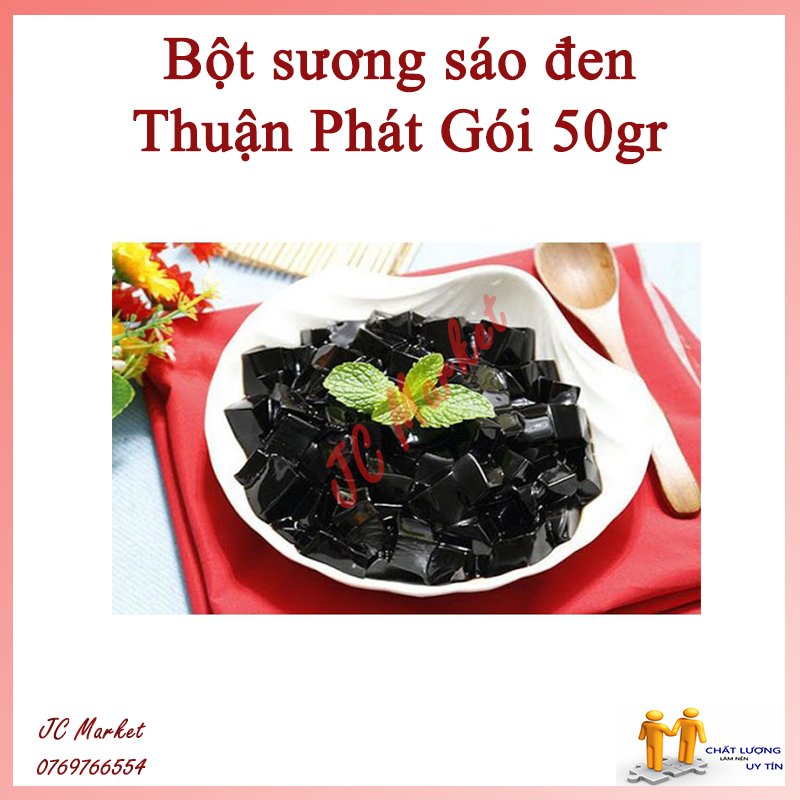 1 gói Bột sương sáo đen Thuận Phát Gói 50gr