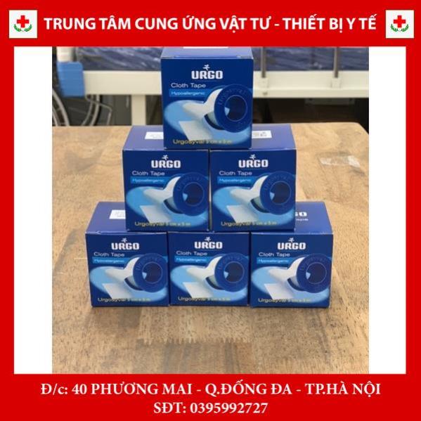 Băng dính lụa Urgo Cloth Tape kích thước 5cm x 5m