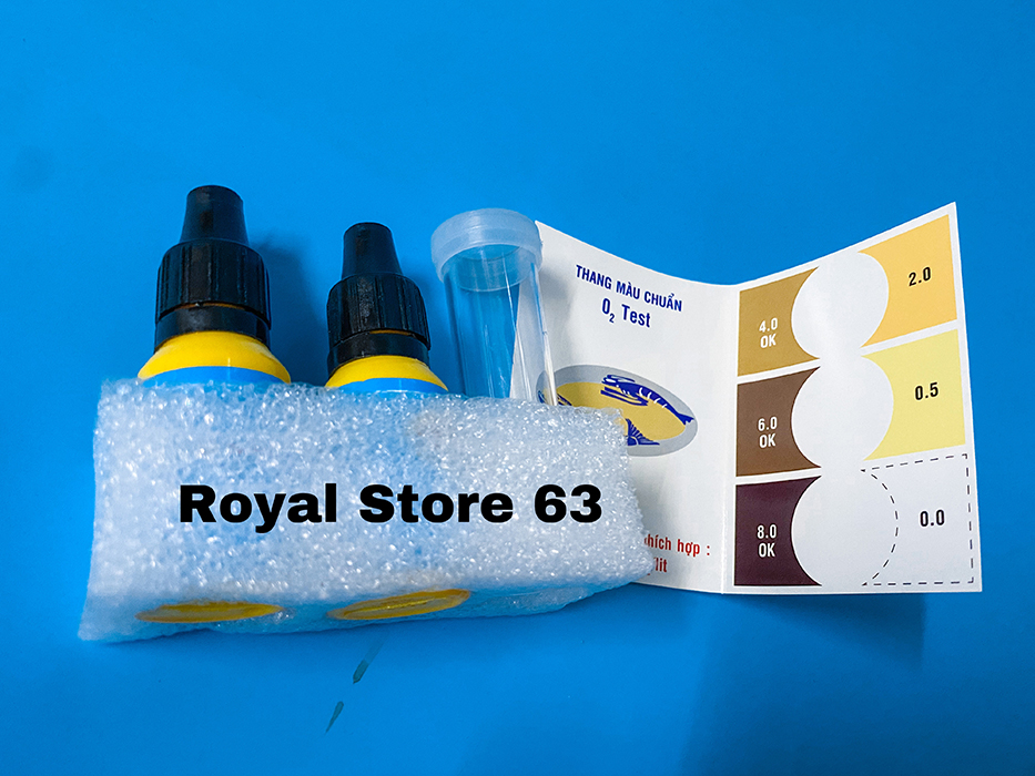 Dung dịch Test Oxy cho bể nước Thủy Phước