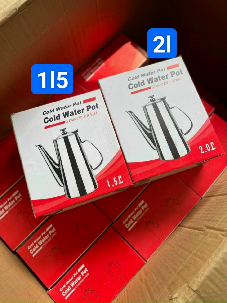 [HCM]Bình đựng pha trà cà phê đựng nước lọc.Vòi Dài 2L
