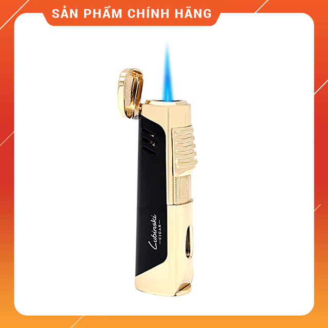 Vỏ Hộp Quẹt Bật Lửa Khò Gas 1 Tia Lubinski YJA10013 Nhỏ Gọn (KHÔNG XĂNG KHÔNG GAS)