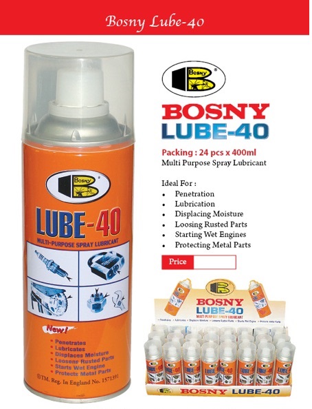 Bình xịt chống rỉ sét Lube 40 (NK Thái Lan)