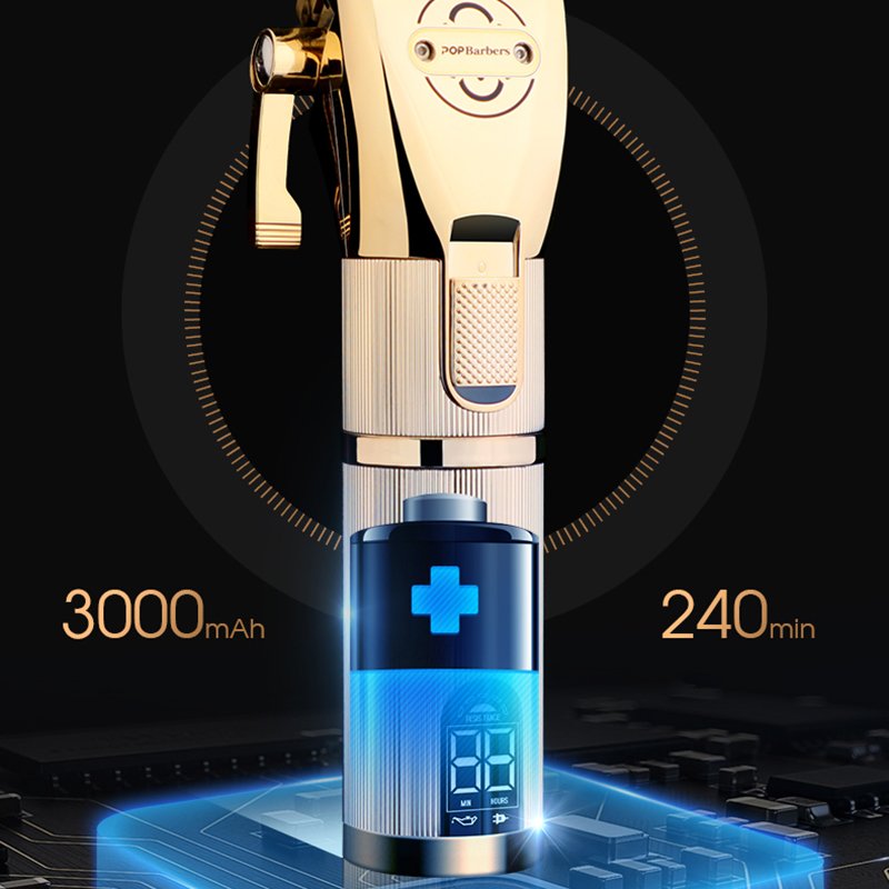 Tông đơ cắt tóc pop babers P800 màu vàng mới 2021