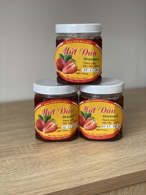 400g Mứt Dâu tây Đà Lạt